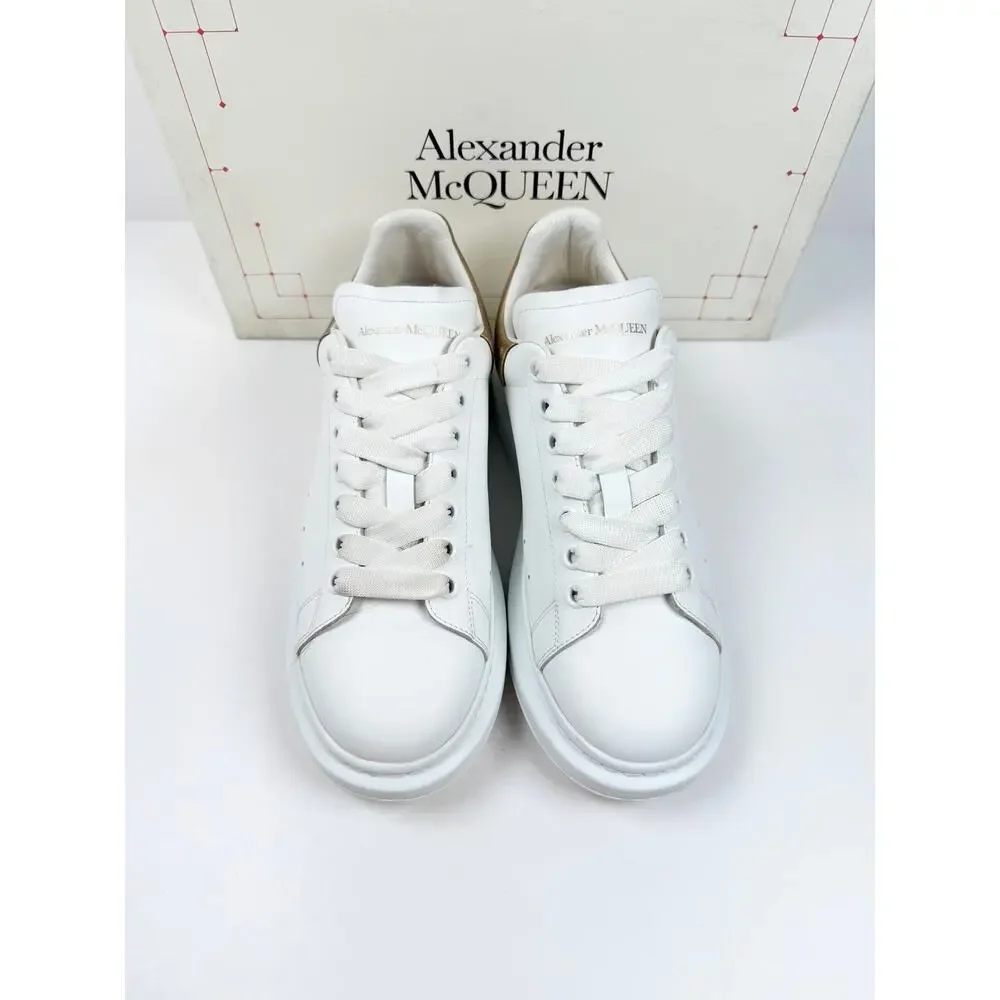Size 41EU/8US - Alexander McQueen White Gold